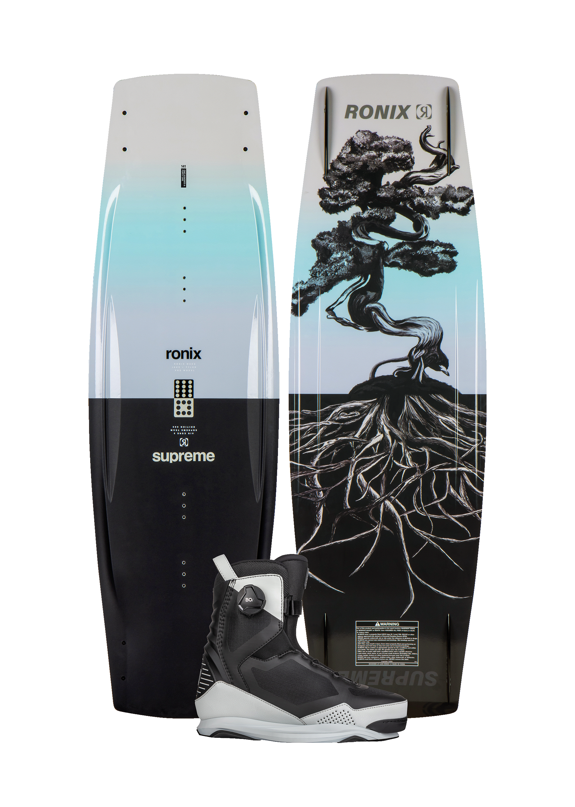 RONIX SUPREME WITH SUPREME BOA INTUITION+ PACKAGE