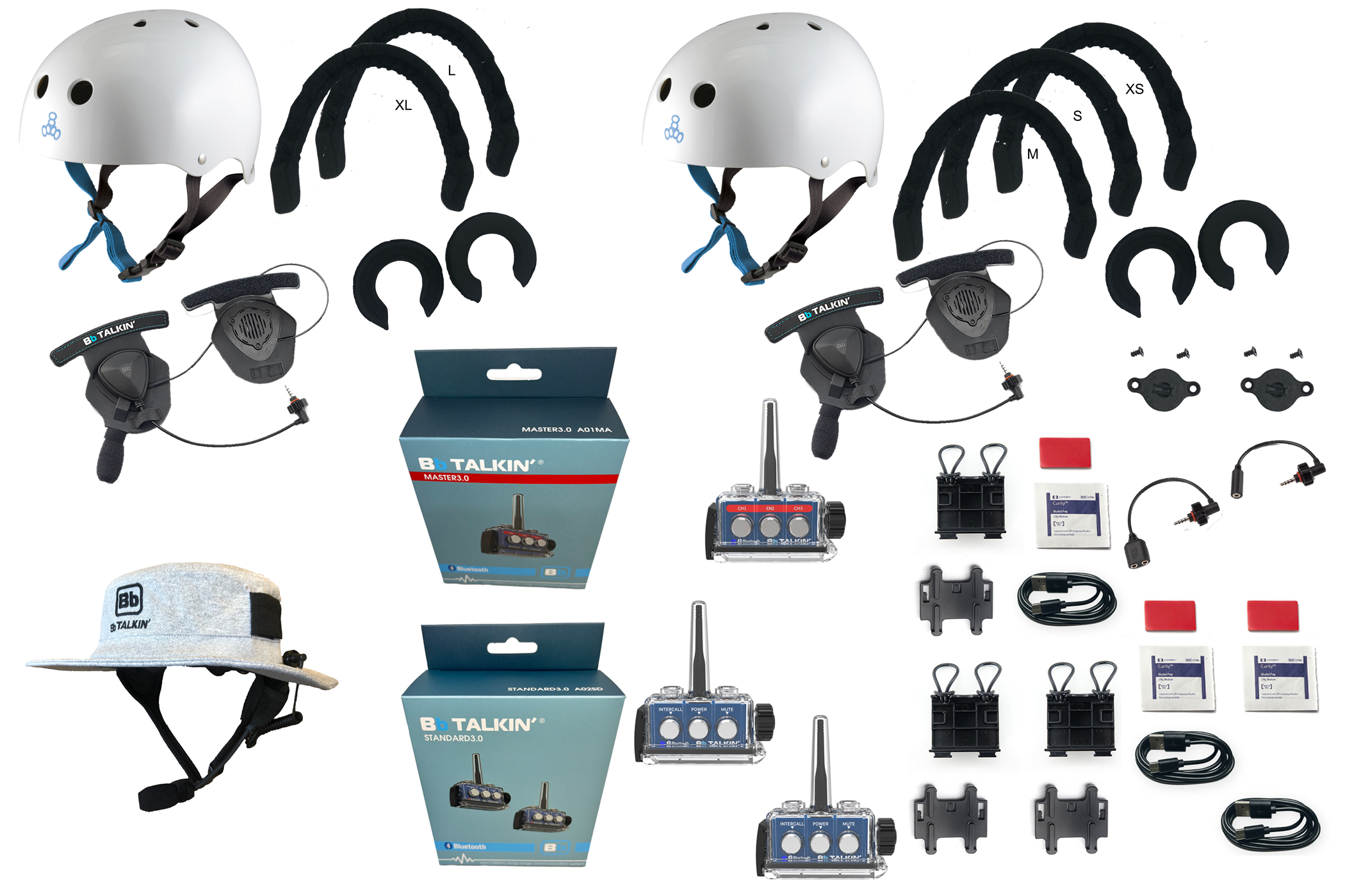 BbTALKIN ULTIMATE COMMS PACKAGE (3 Units)
